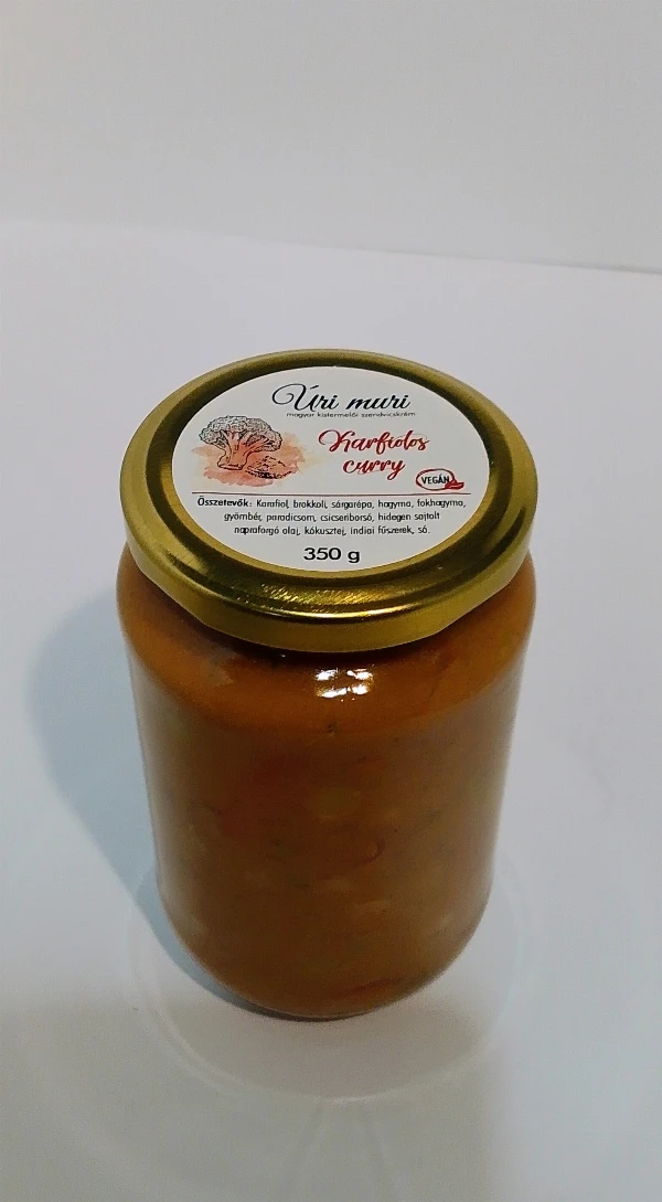 Karfiolos curry (vegyes zöldségekből)