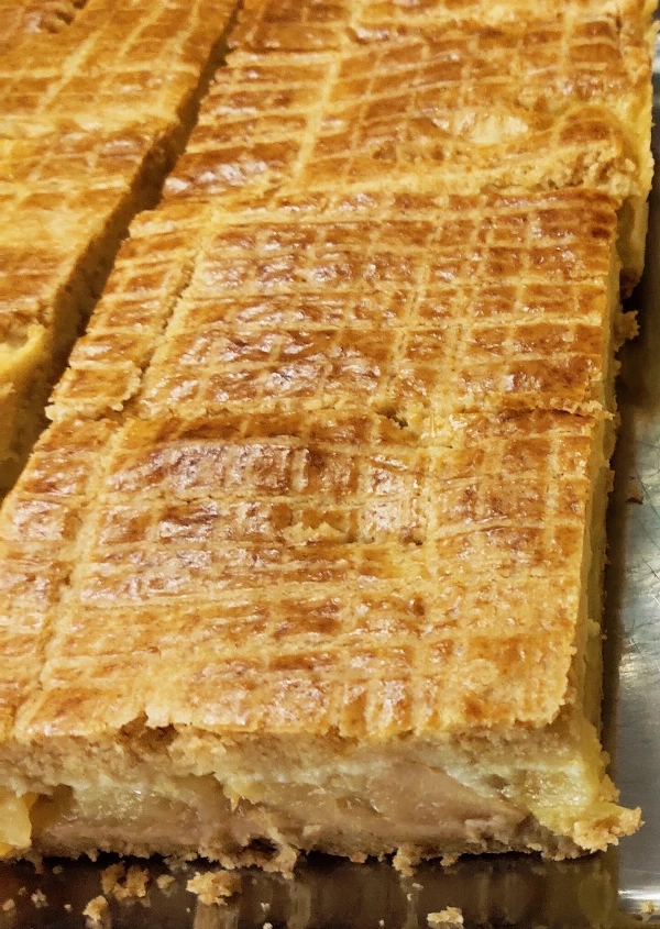 Gyömbéres-almás pite