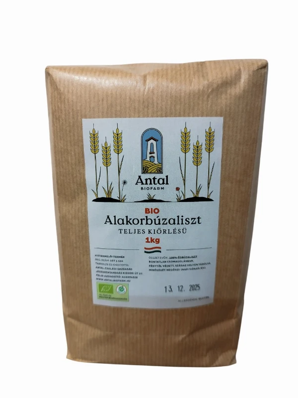 Alakor liszt - teljes kiőrlésű 1 kg BIO