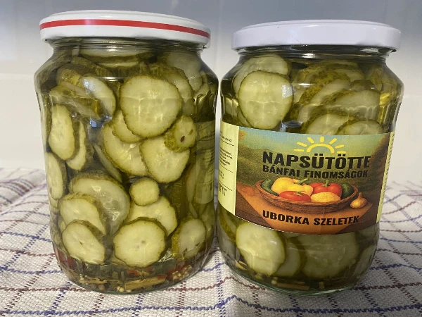 Uborka szeletek