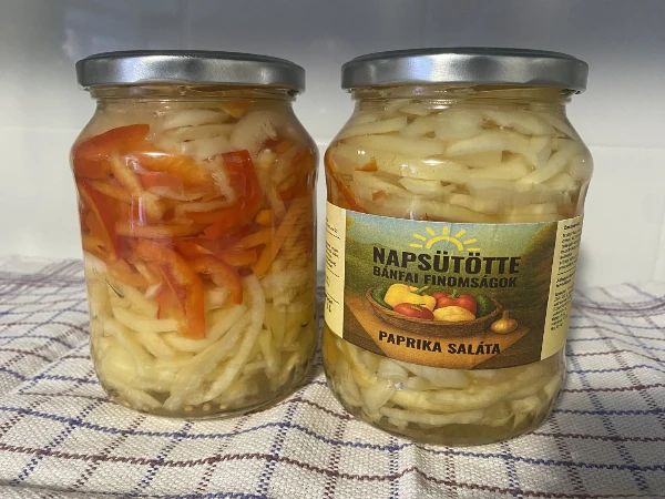 Paprika saláta TV paprikából