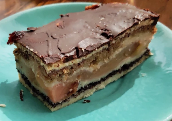 Flódni szilva lekvárral