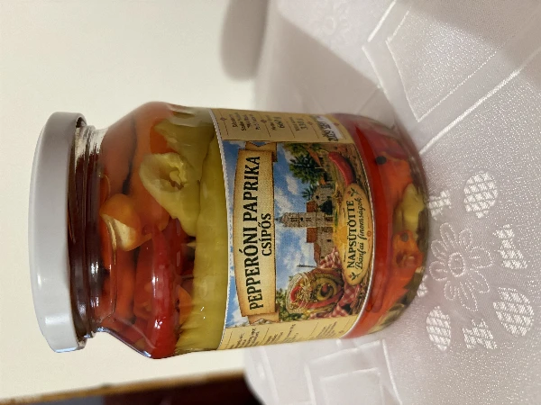 Pepperoni paprika erős savanyúság