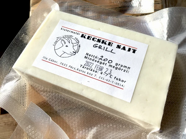 Kecske "Paneer" grillsajt