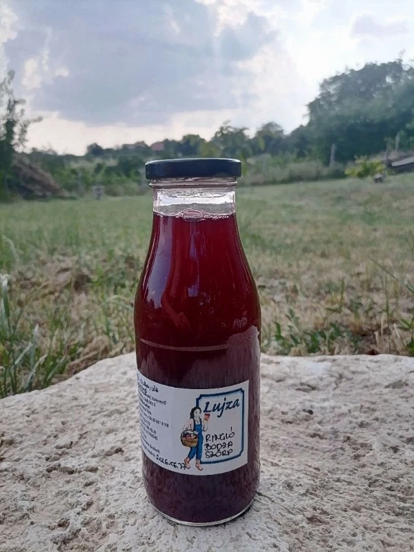 Ringló-bodzaszörp