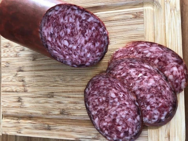 Marhaszalámi - paprikamentes (puhább)