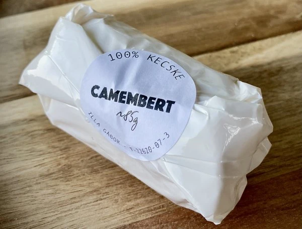 Kecske Camembert jellegű sajt