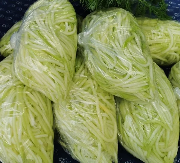 Tök kaporral (konyhakész, reszelt)