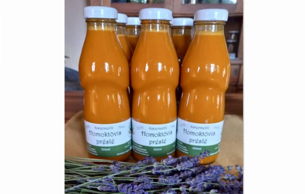 100% Homoktövis préslé pasztőrizált