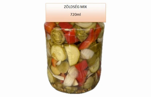 Zöldség mix savanyúság