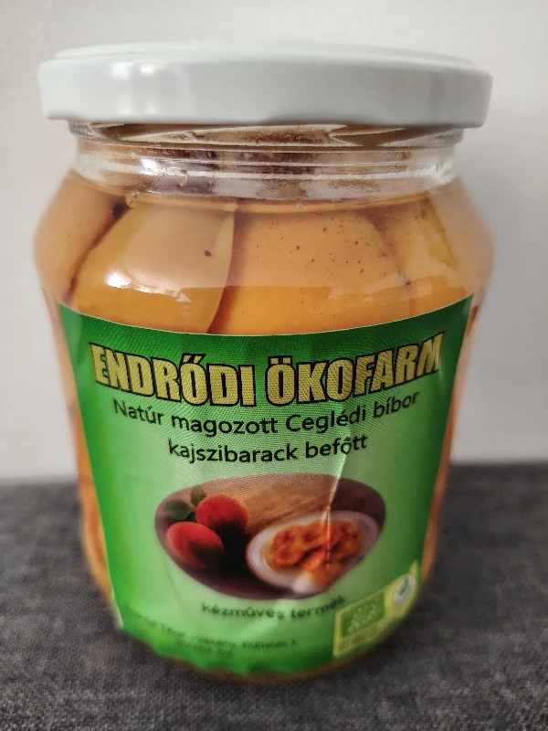 BIO Kajszibarack befőtt Ceglédi bíborból