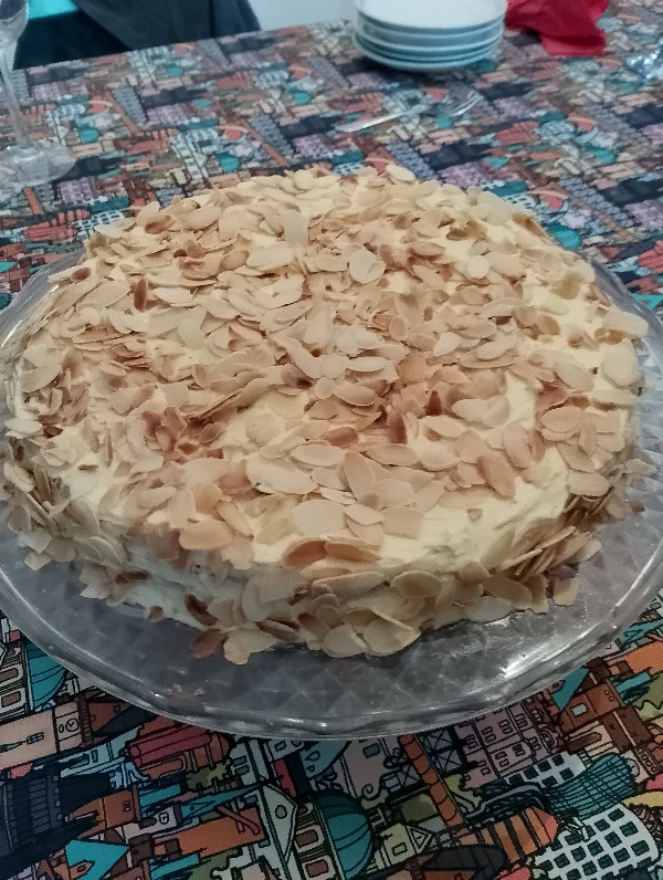 Svéd mandula torta (búzaliszt mentes)