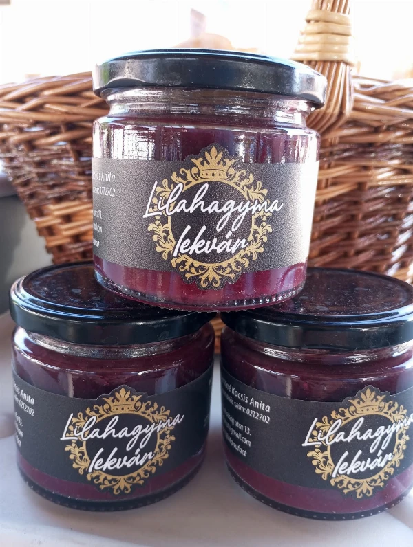 Lilahagyma lekvár