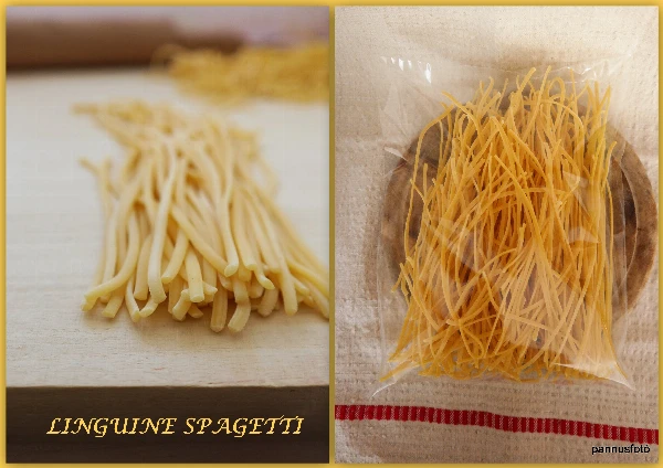 Linguine (spaghetti) tészta